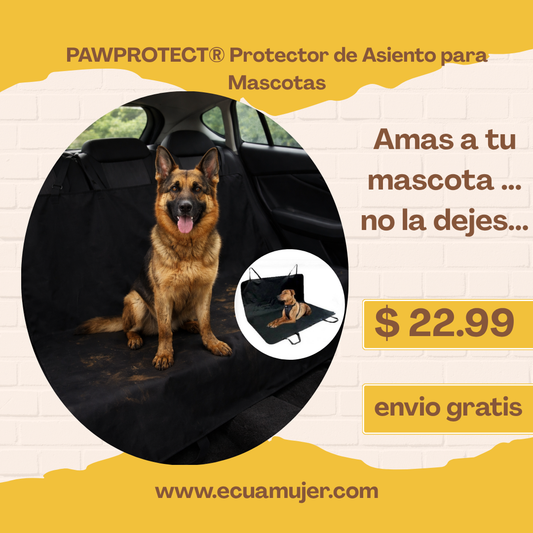 PAWPROTECT® Protector de Asiento para Mascotas